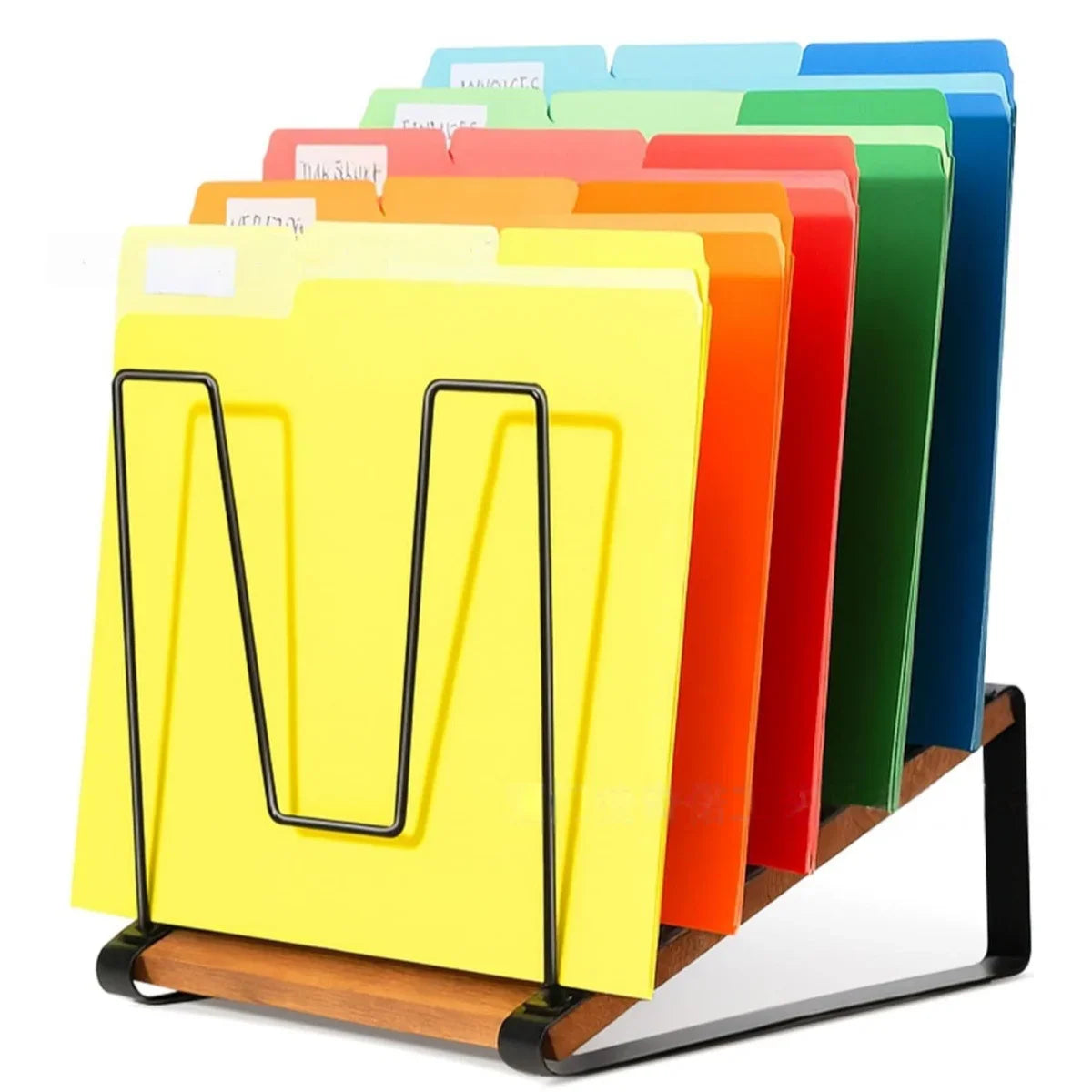 Desktop File Rack